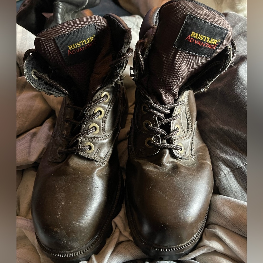 Rustler Advantage steel toe boots